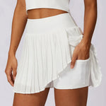 Women’s High Waisted Pleated Mini Skort