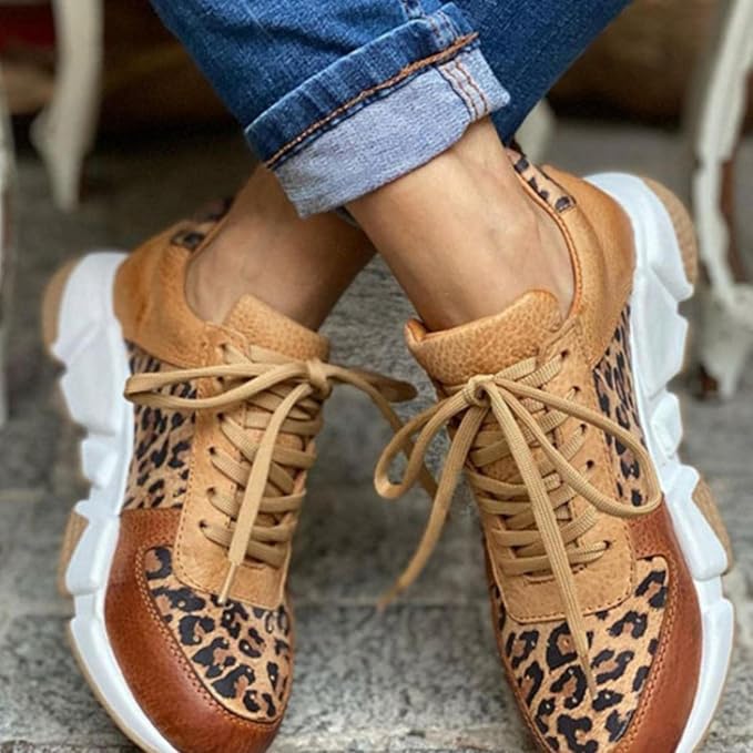 Women’s Lace-Up Chunky Sole Sneakers