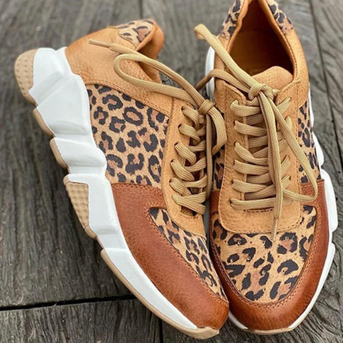Women’s Lace-Up Chunky Sole Sneakers