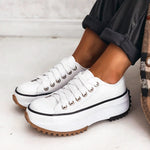 Women’s Lace-Up Low-Top Platform Sneakers