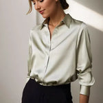 Women’s Long Sleeve Button-Down Shirt