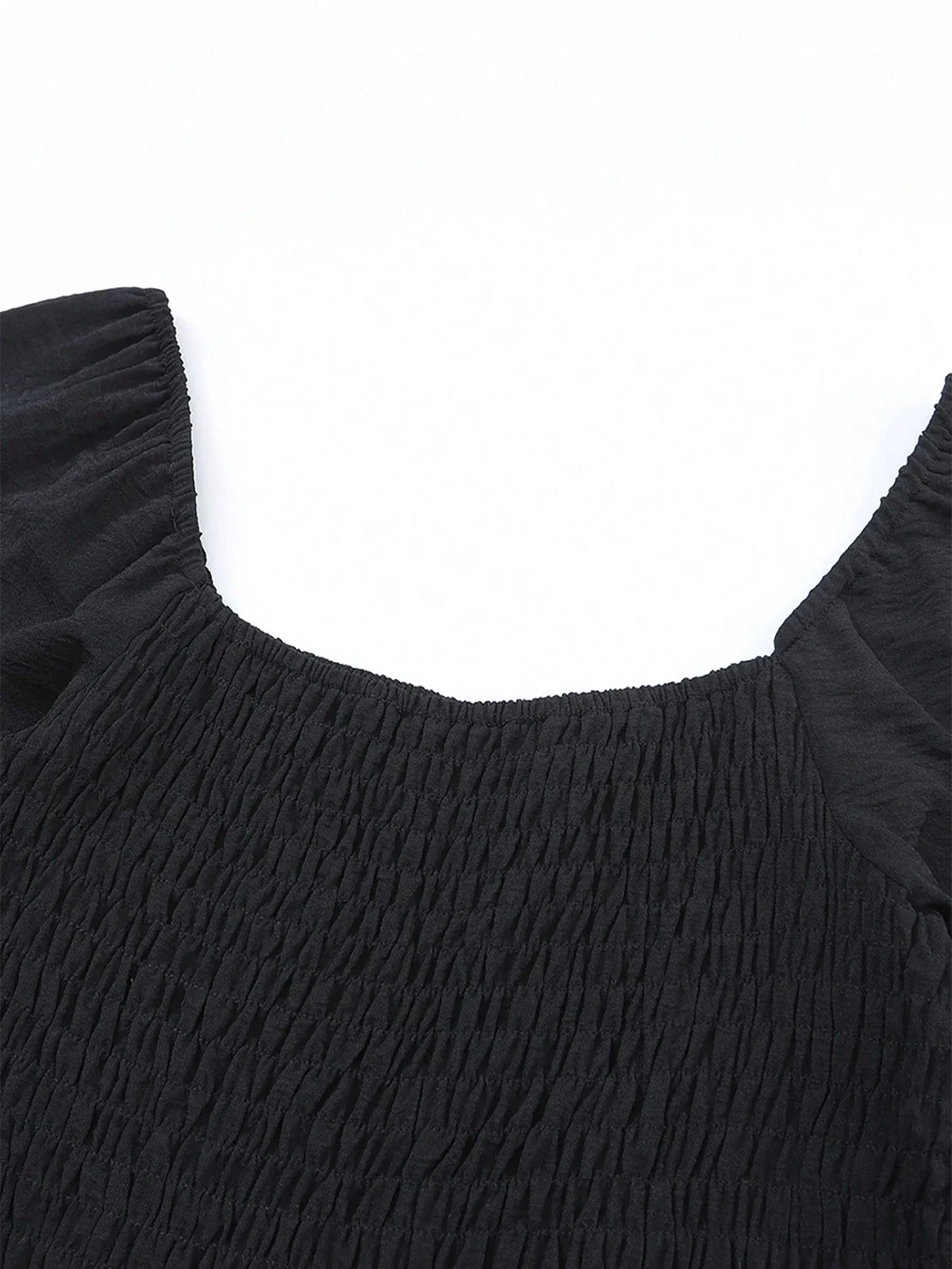 Women’s Long Sleeve Smocked Jumpsuit