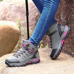 Women’s Mid-Cut Lace-Up Hiking Shoes
