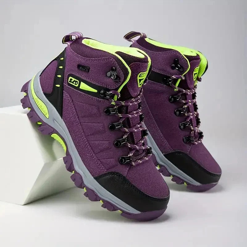 Women’s Mid-Cut Lace-Up Hiking Shoes