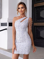 Women’s One Shoulder Mini Prom Dress