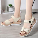 Women’s Open-Toe Adjustable Strap Flat Sandals