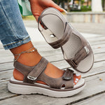 Women’s Open-Toe Adjustable Strap Platform Sandals
