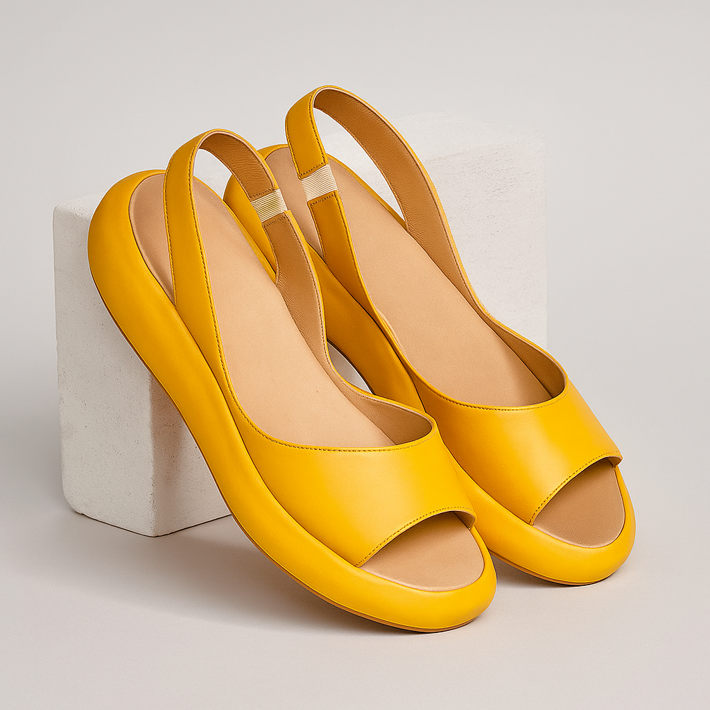 Women’s Open-Toe Slingback Flat Sandals