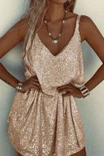 Women’s Sequin Mini Prom Dress