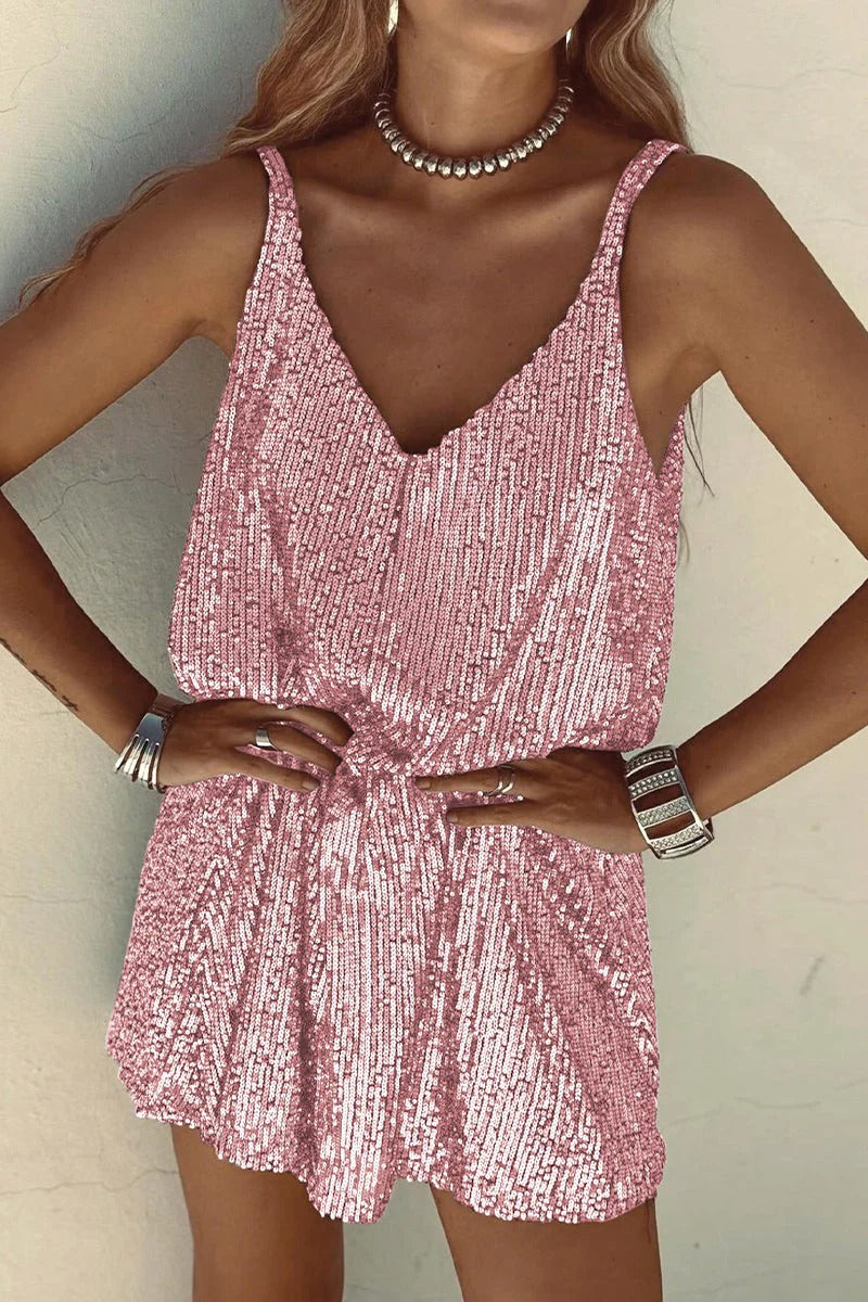 Women’s Sequin Mini Prom Dress