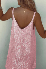Women’s Sequin Mini Prom Dress
