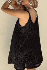Women’s Sequin Mini Prom Dress