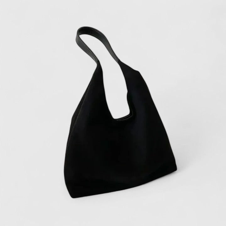Women’s Shoulder Bag with Wide Opening