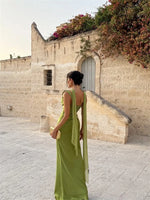 Women’s Sleeveless Maxi Wedding Guest Dress