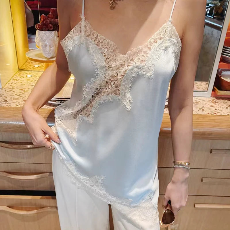 Women’s Spaghetti Strap Lace Camisole Top