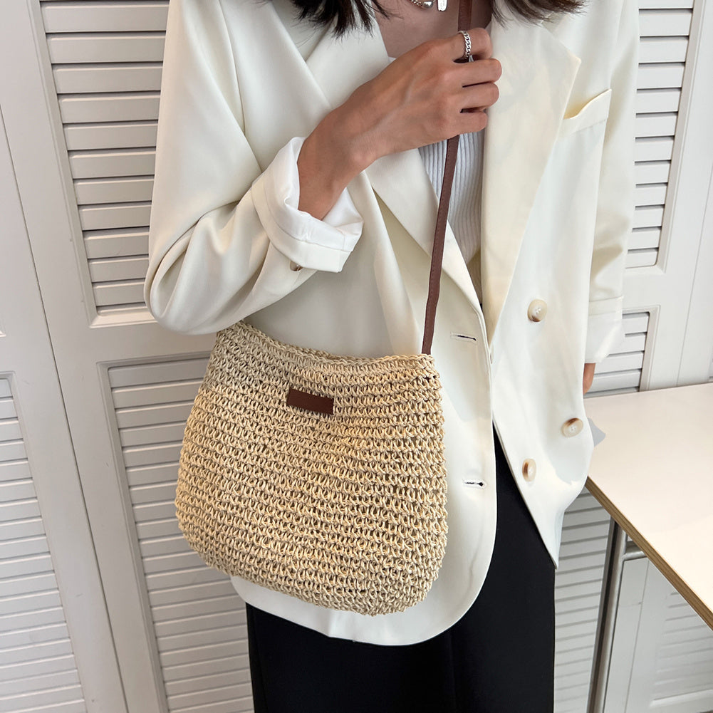Women’s Woven Crossbody Bag