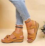 Women’s Adjustable Strap Open-Toe Platform Sandals