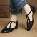 Women’s Adjustable T-Strap Mary Jane Flats