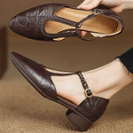Women’s Adjustable T-Strap Mary Jane Flats