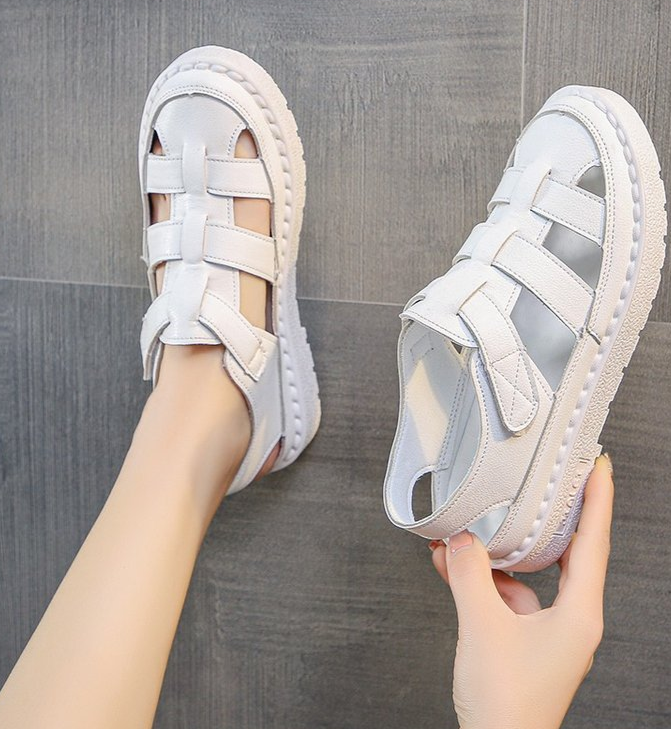 Women’s Closed-Toe Multi-Strap Fisherman Sandals