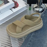 Women's Criss-Cross Straps Platform Slingback Sandals