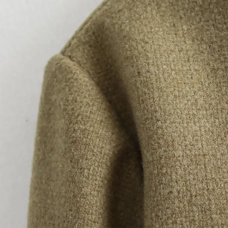 Women’s Cropped Button Front Bomber Jacket