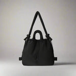 Women's Drawstring Puffer Shoulder Bag