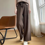 Women’s Drawstring Waist Wide Leg Lounge Pants