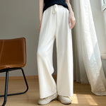 Women’s Drawstring Waist Wide Leg Lounge Pants