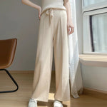 Women’s Drawstring Waist Wide Leg Lounge Pants