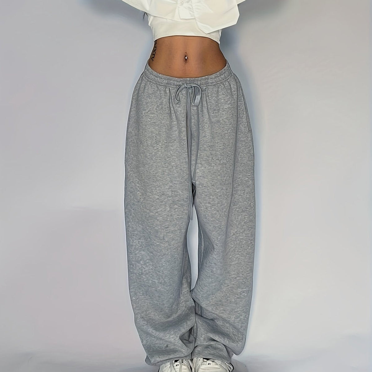 Women’s Elastic Waist Drawstring Lounge Sweatpants