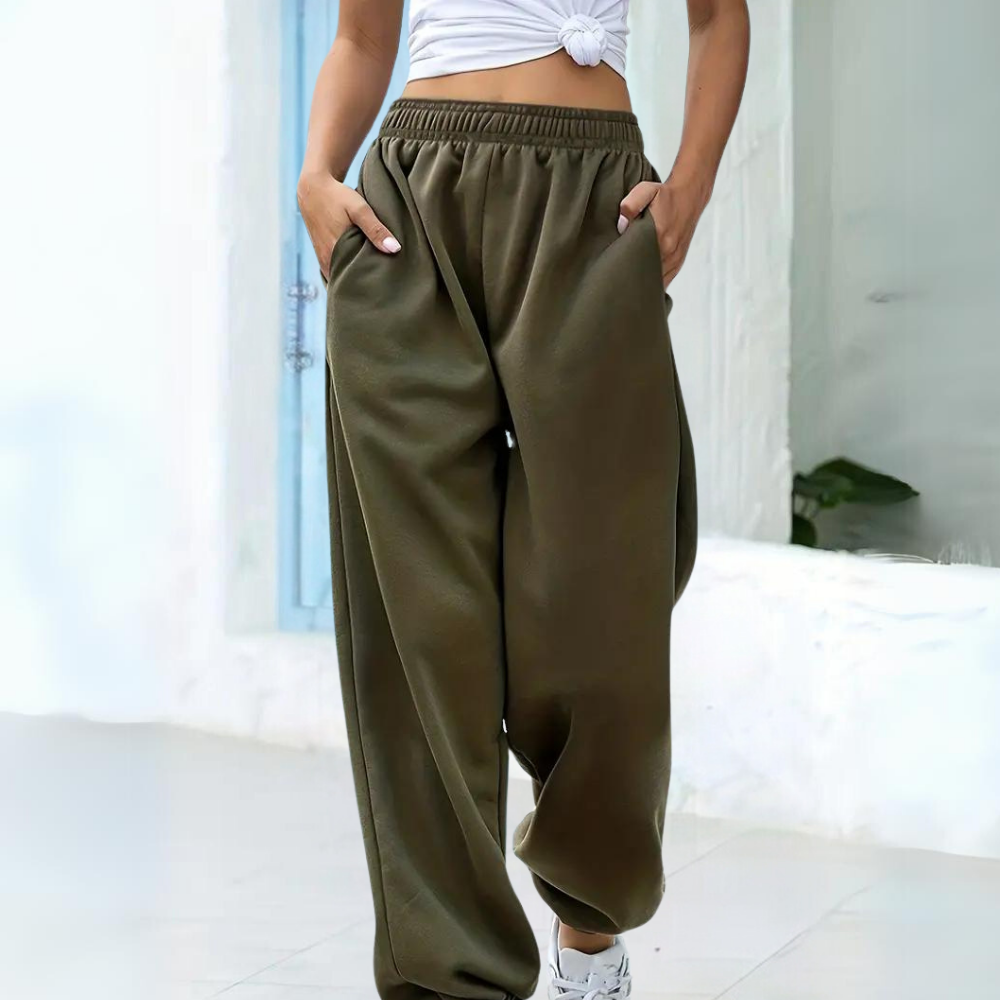 Women’s Elastic Waist Jogger Sweatpants