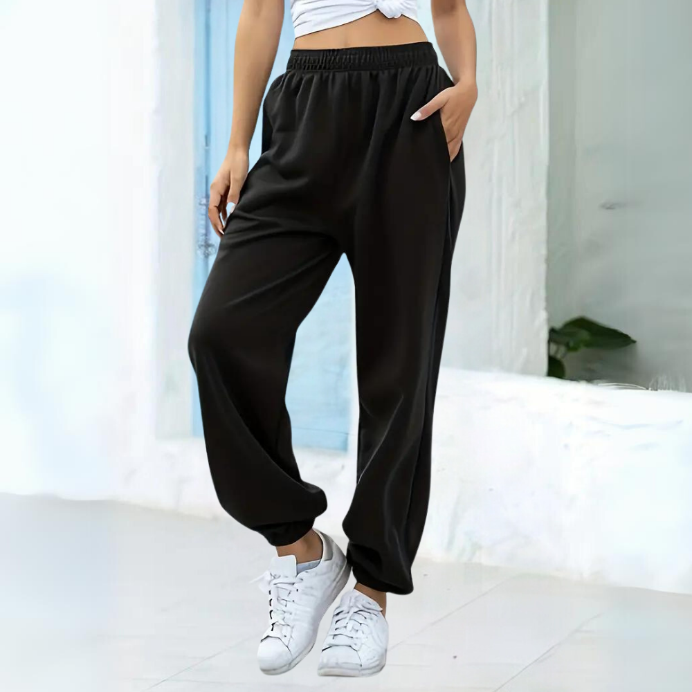 Women’s Elastic Waist Jogger Sweatpants