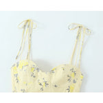 Women’s Floral Corset Camisole Top