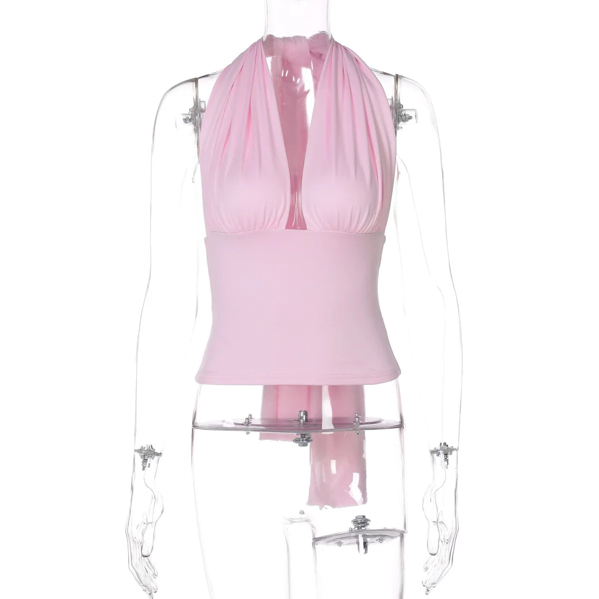 Women’s Halter Neck Backless Top