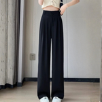 Women’s High Waisted Pleated Wide Leg Pants
