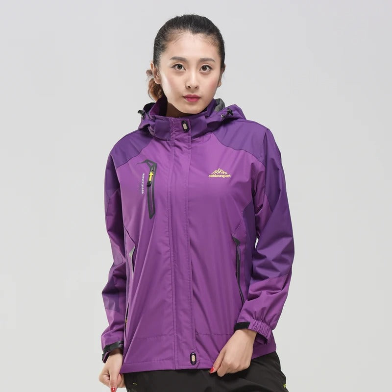 Women’s Hooded Rain Windbreaker Jacket