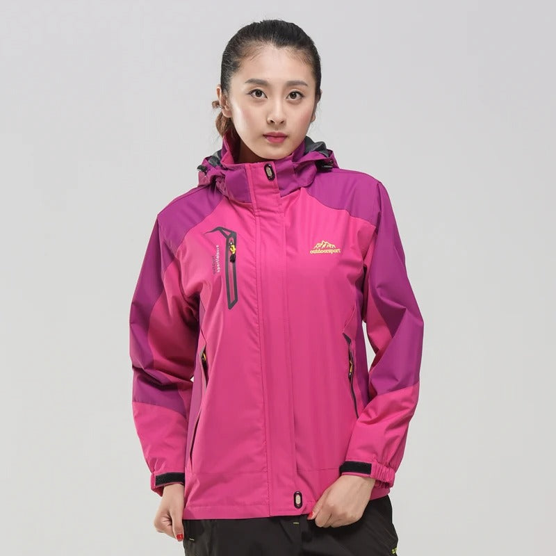 Women’s Hooded Rain Windbreaker Jacket