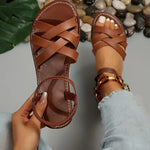 Women's Interlocking Multi-Strap Summer Sandals