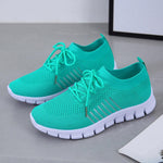 Women’s Knit Mesh Lace Up Sneakers