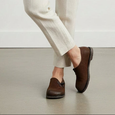 Women's Knot-Accent Flat Loafers