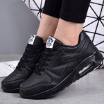 Women's Lace-Up Elevated Sole Sneakers