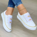 Women's Lace Up Platform Sneakers