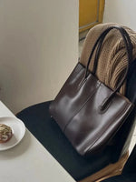 Women’s Large Structured Shoulder Tote Bag