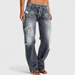 Women’s Loose Fit Mid Rise Denim Jeans