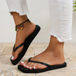 Women’s Open-Toe Square Toe Flip Flops
