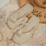Women’s Open-Toe Square Toe Flip Flops