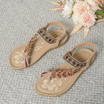 Women’s Open-Toe Toe Post Flat Sandals