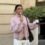 Women’s Ribbed Full Zip Cardigan