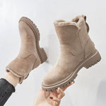 Women’s Side Zip Flat Ankle Boots